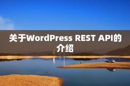 关于WordPress REST API的介绍